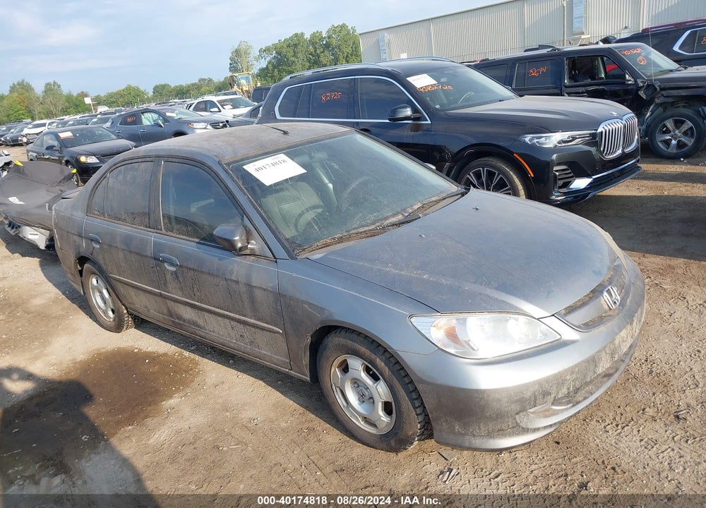 2005 HONDA CIVIC HYBRID VIN: JHMES96605S005600