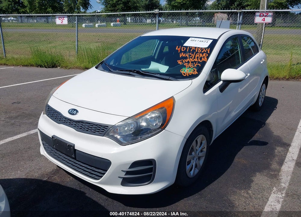 2016 KIA RIO LX VIN: KNADM5A34G6621161