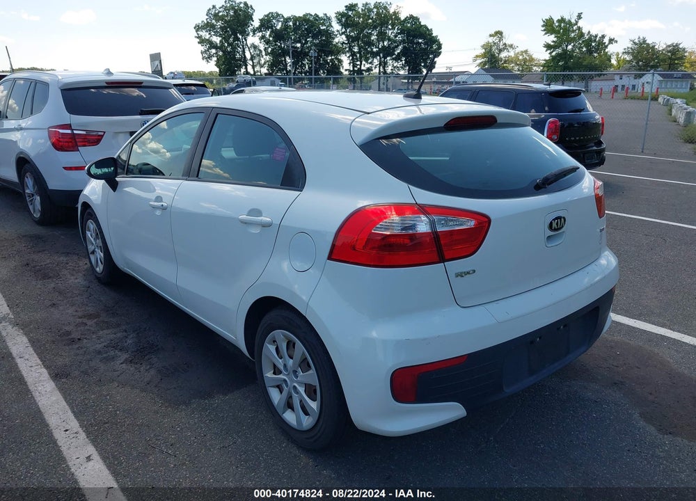 2016 KIA RIO LX VIN: KNADM5A34G6621161