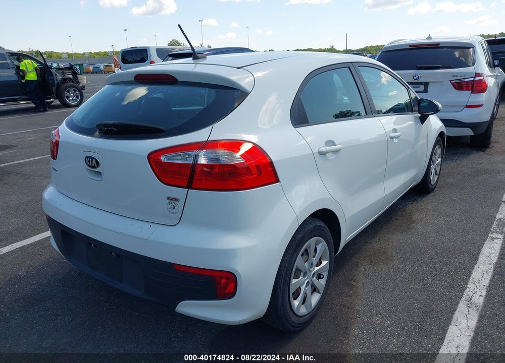 2016 KIA RIO LX VIN: KNADM5A34G6621161