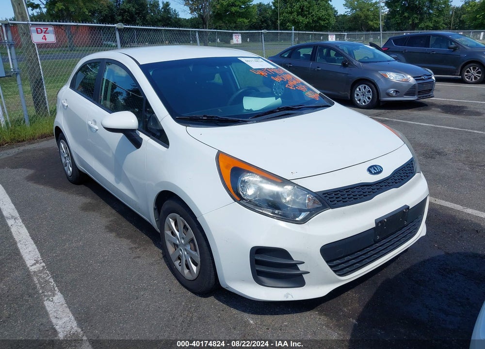 2016 KIA RIO LX VIN: KNADM5A34G6621161