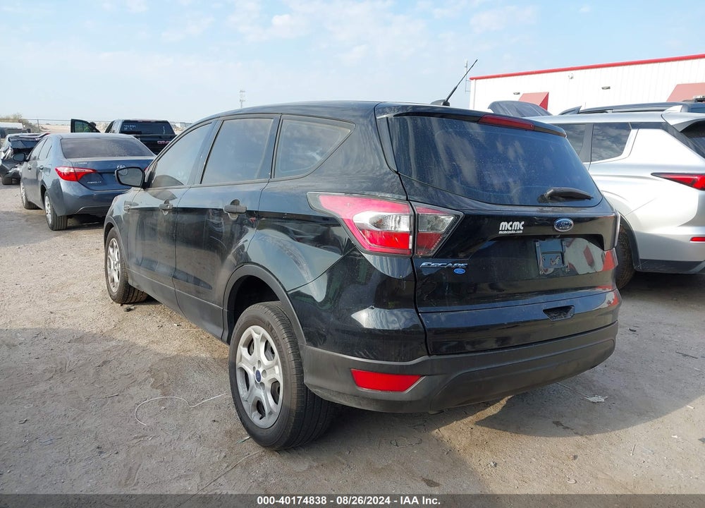 2017 FORD ESCAPE S VIN: 1FMCU0F75HUA13753