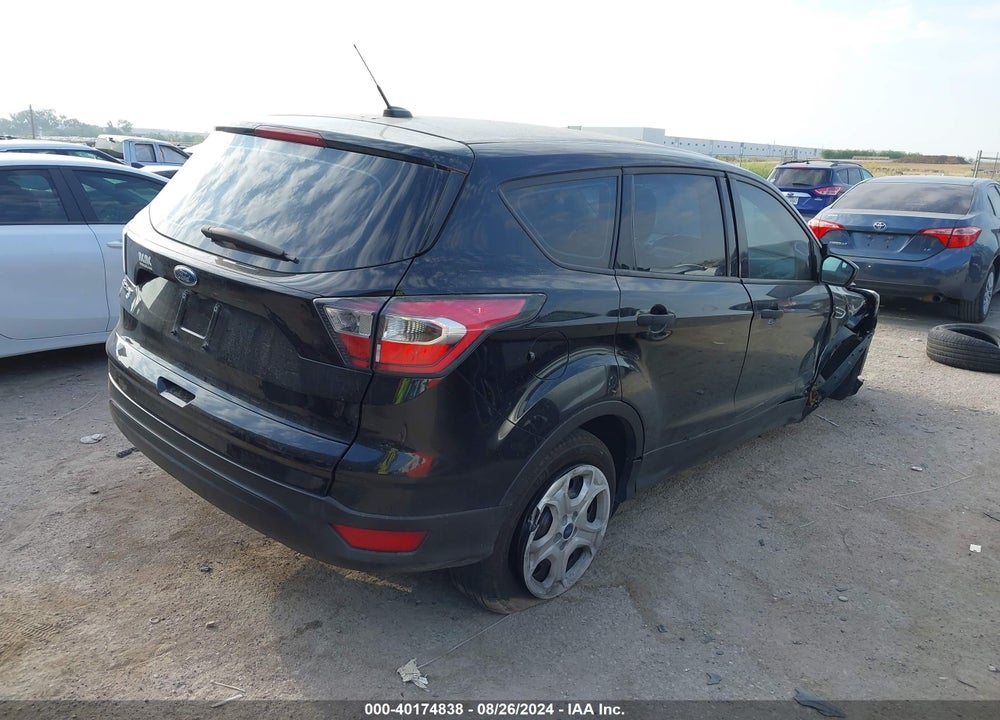 2017 FORD ESCAPE S VIN: 1FMCU0F75HUA13753
