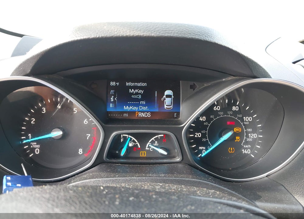 2017 FORD ESCAPE S VIN: 1FMCU0F75HUA13753