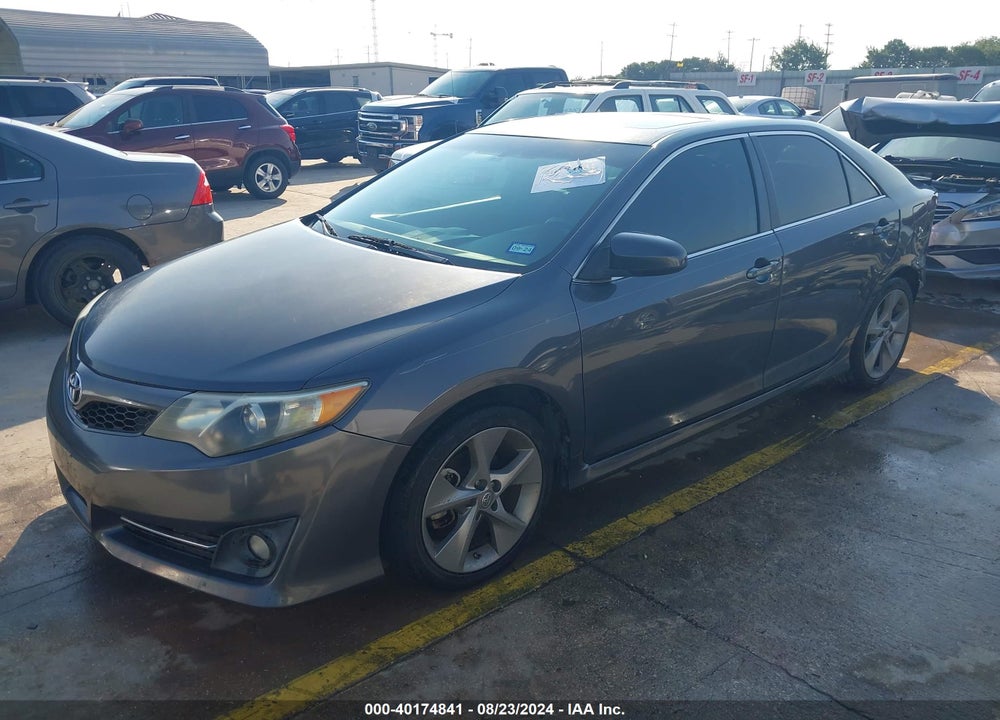 2012 TOYOTA CAMRY SE V6 VIN: 4T1BK1FK4CU503136