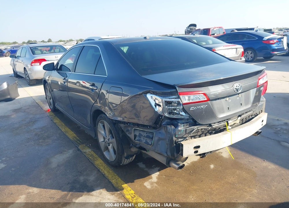 2012 TOYOTA CAMRY SE V6 VIN: 4T1BK1FK4CU503136