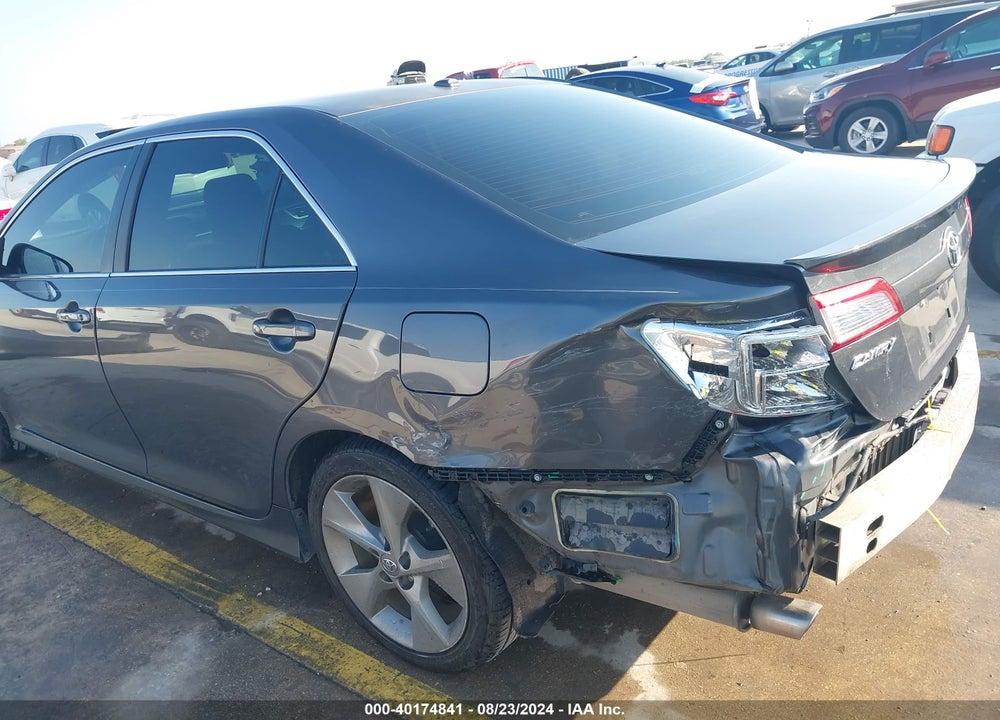 2012 TOYOTA CAMRY SE V6 VIN: 4T1BK1FK4CU503136