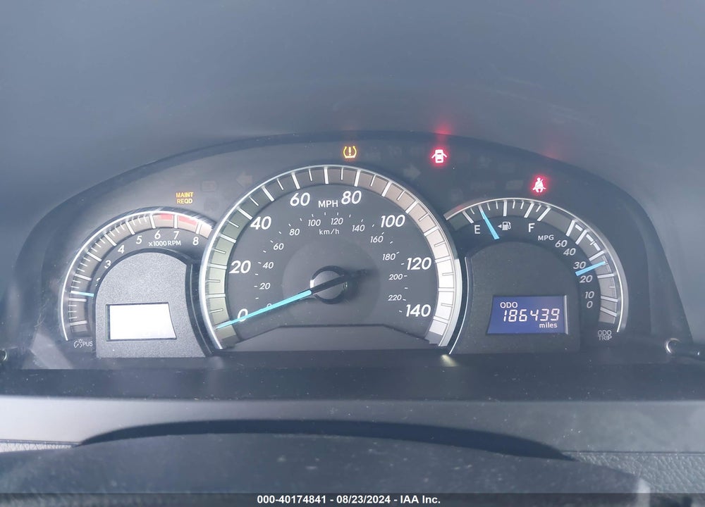 2012 TOYOTA CAMRY SE V6 VIN: 4T1BK1FK4CU503136