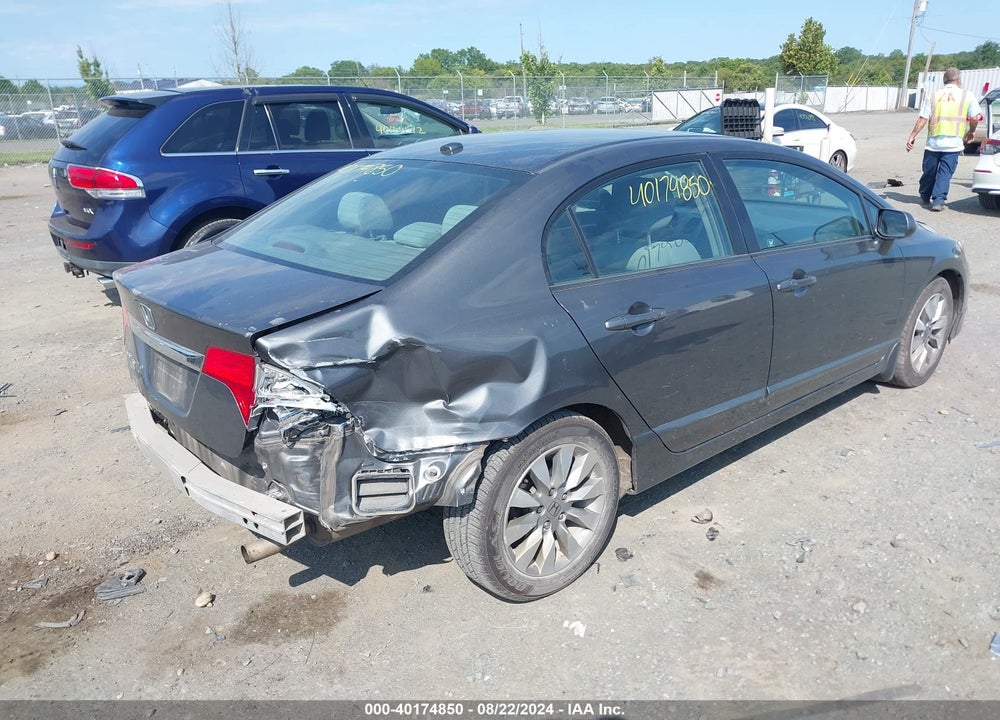 2011 HONDA CIVIC EX VIN: 2HGFA1F85BH502660