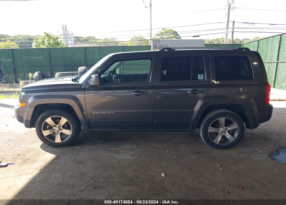 2016 JEEP PATRIOT HIGH ALTITUDE EDITION VIN: 1C4NJPFA0GD536932