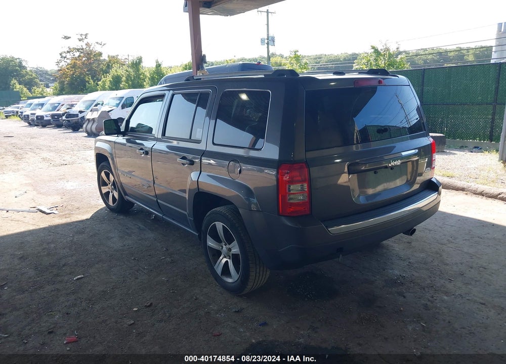 2016 JEEP PATRIOT HIGH ALTITUDE EDITION VIN: 1C4NJPFA0GD536932