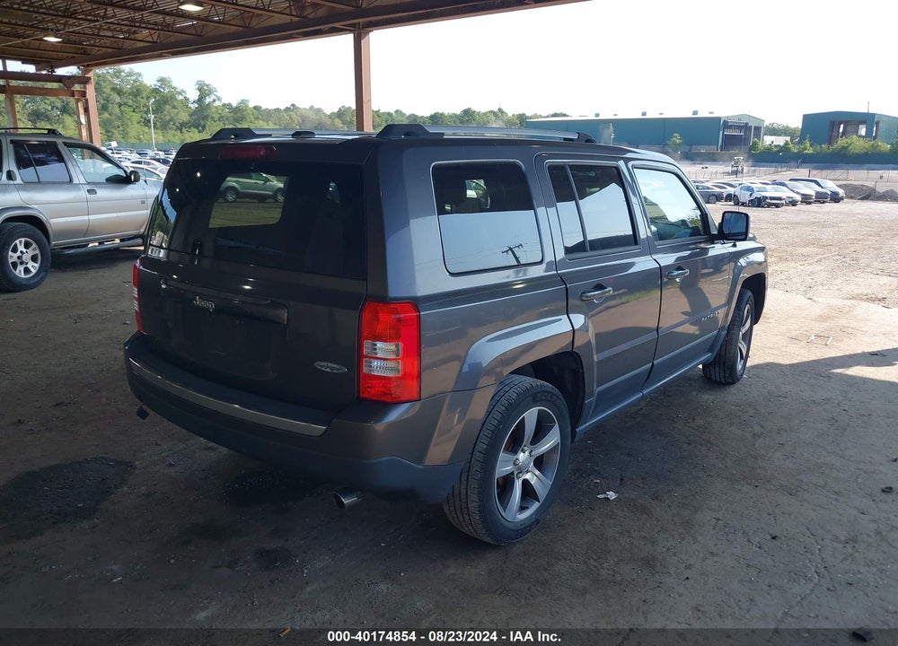 2016 JEEP PATRIOT HIGH ALTITUDE EDITION VIN: 1C4NJPFA0GD536932