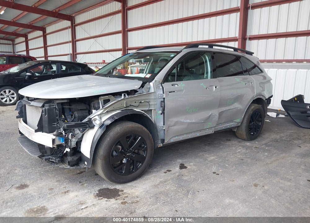 2022 KIA SORENTO X-LINE S VIN: 5XYRLDLC1NG086402