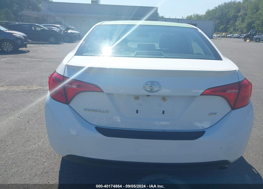 2017 TOYOTA COROLLA SE VIN: 2T1BURHE6HC896484