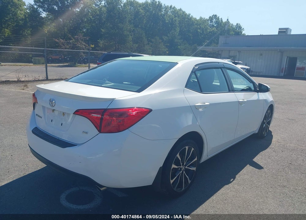 2017 TOYOTA COROLLA SE VIN: 2T1BURHE6HC896484