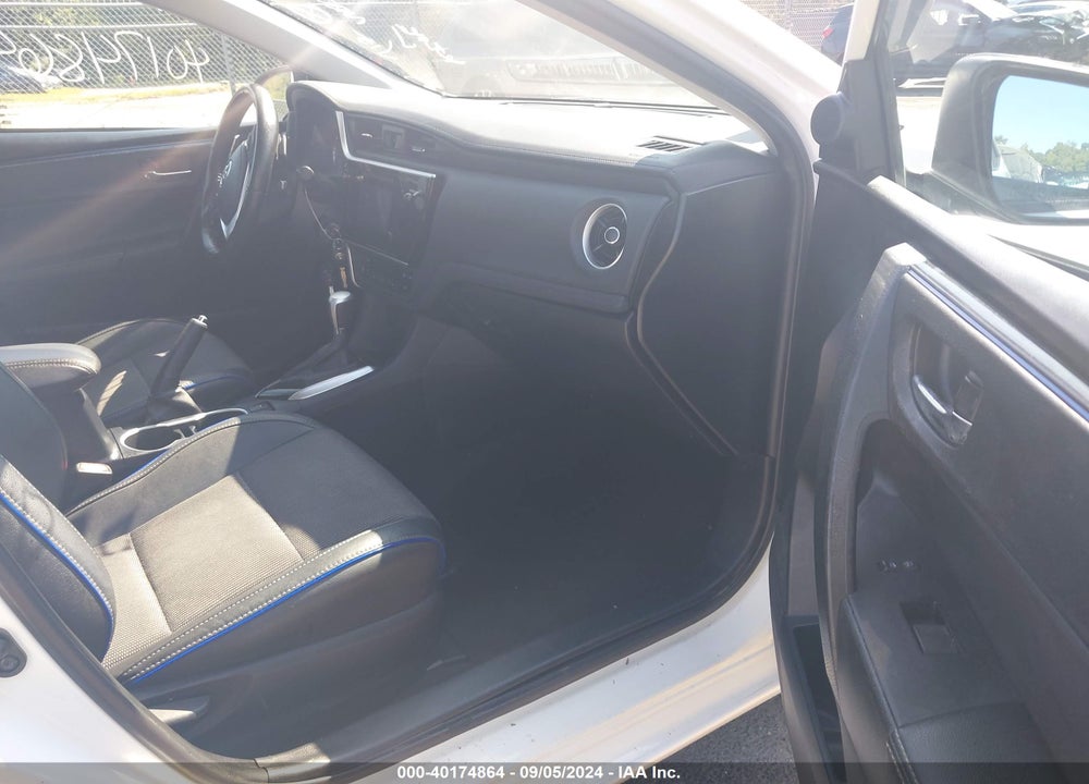 2017 TOYOTA COROLLA SE VIN: 2T1BURHE6HC896484