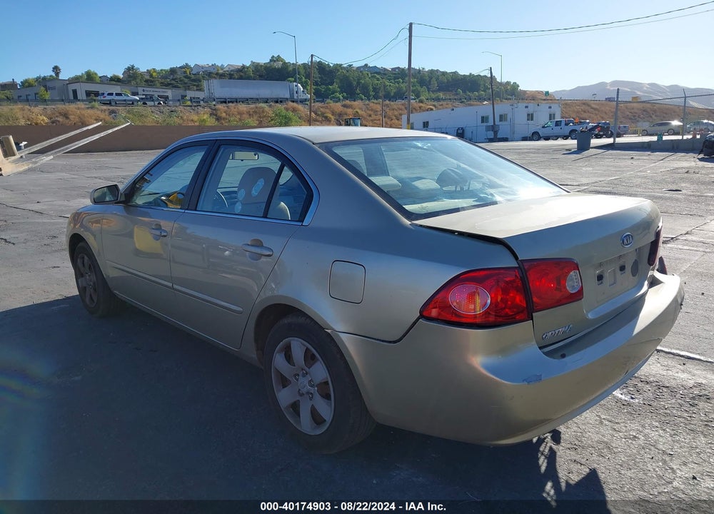 2006 KIA OPTIMA EX NEW/LX NEW VIN: KNAGE123165056566