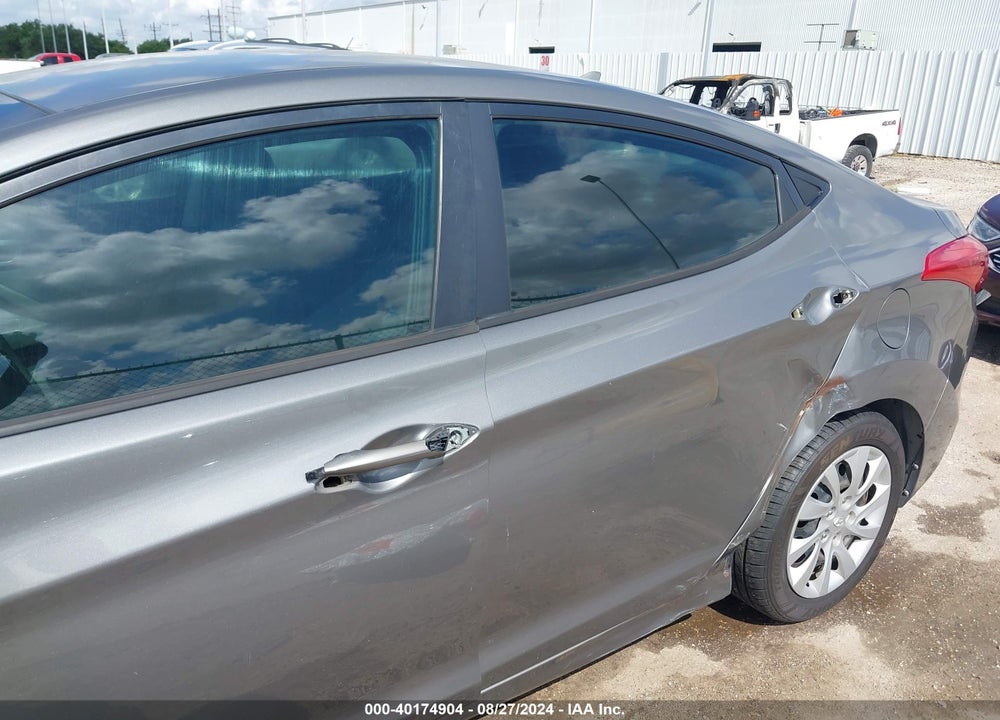 2013 HYUNDAI ELANTRA GLS VIN: 5NPDH4AE3DH166436