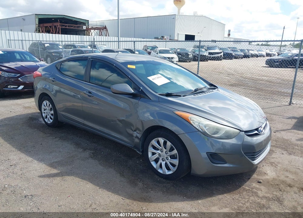 2013 HYUNDAI ELANTRA GLS VIN: 5NPDH4AE3DH166436