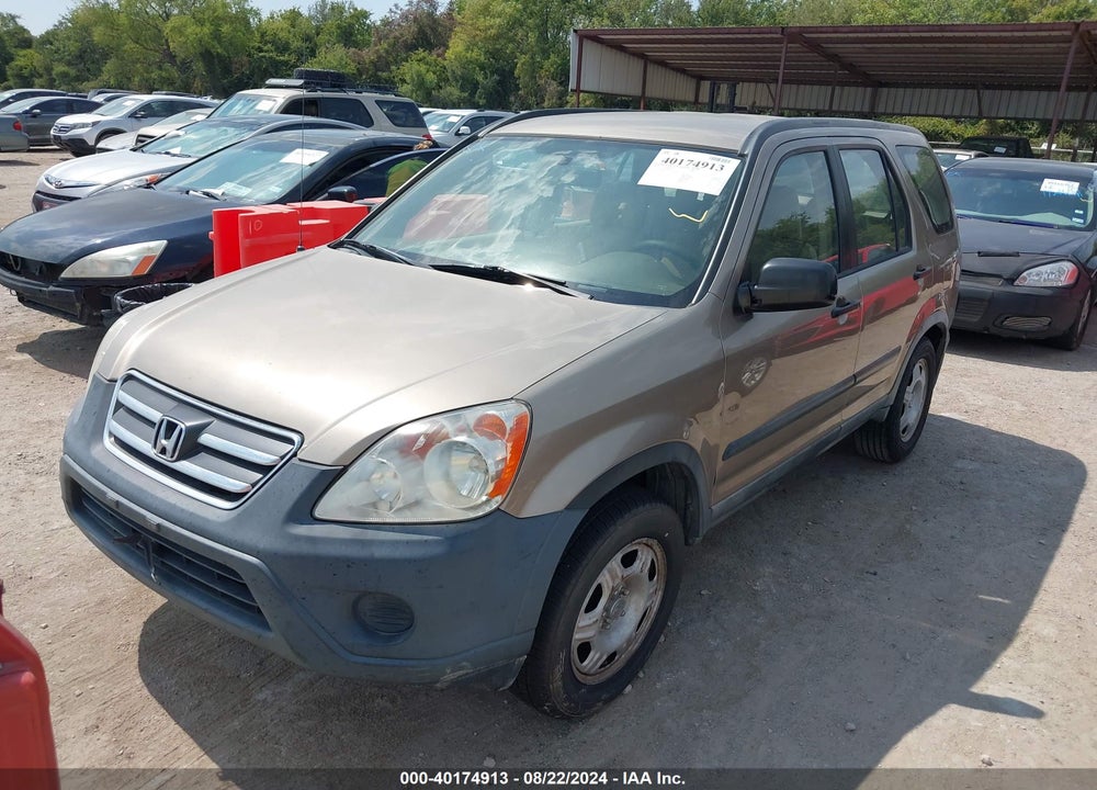 2005 HONDA CR-V LX VIN: JHLRD68545C019741