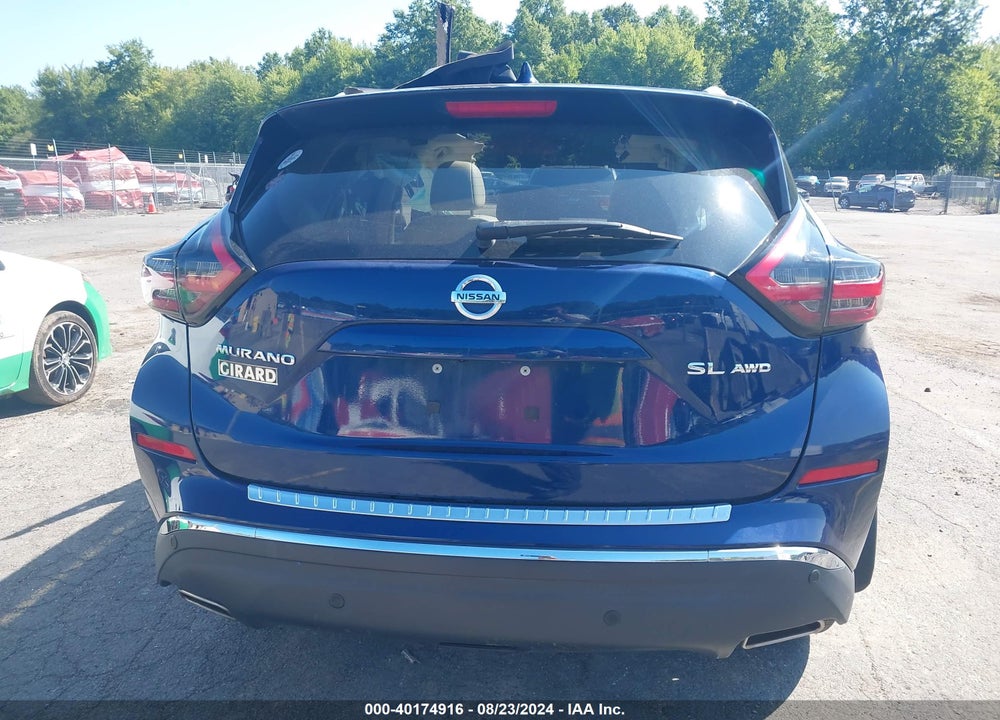 2019 NISSAN MURANO SL VIN: 5N1AZ2MS2KN109837