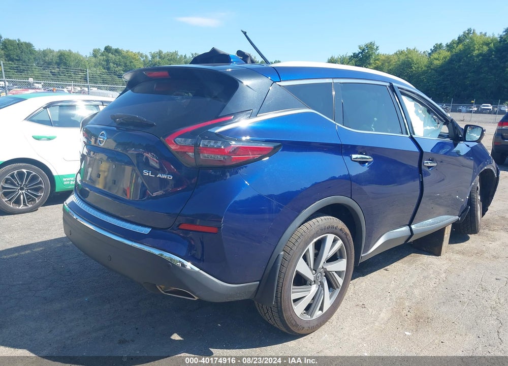 2019 NISSAN MURANO SL VIN: 5N1AZ2MS2KN109837