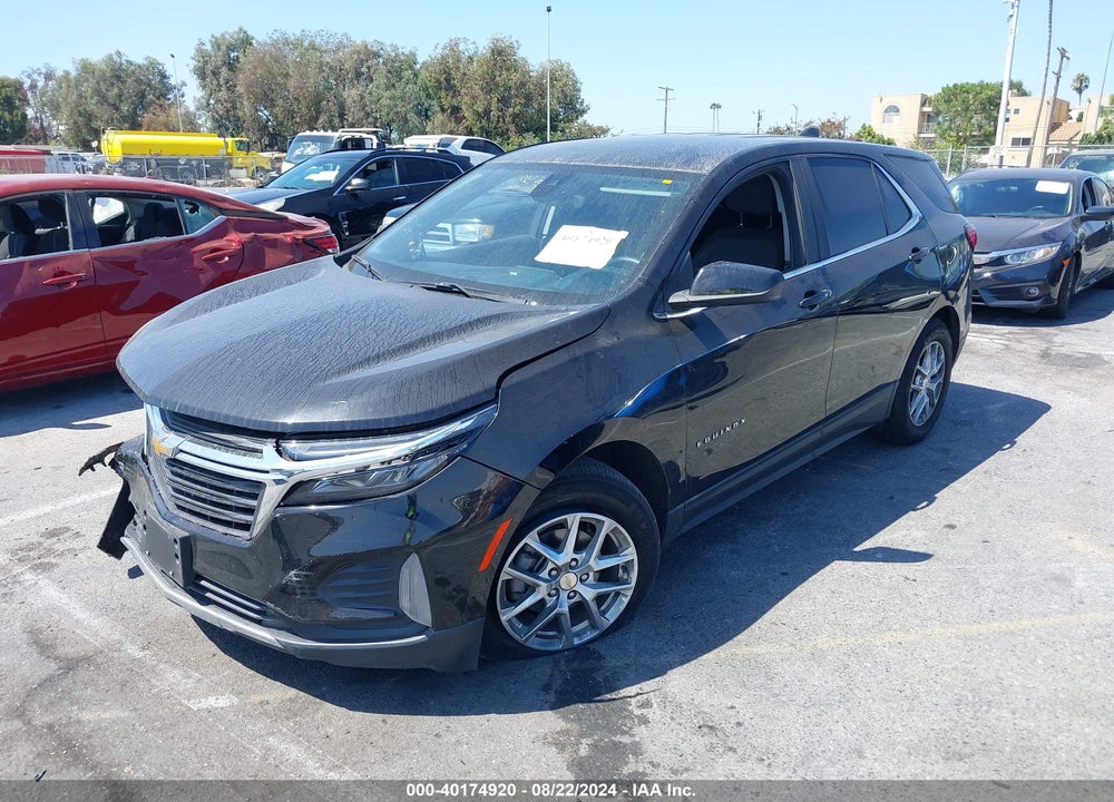 2022 CHEVROLET EQUINOX FWD LT VIN: 3GNAXKEV7NL101991