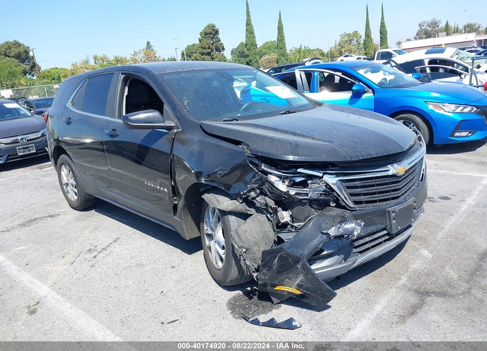 2022 CHEVROLET EQUINOX FWD LT VIN: 3GNAXKEV7NL101991