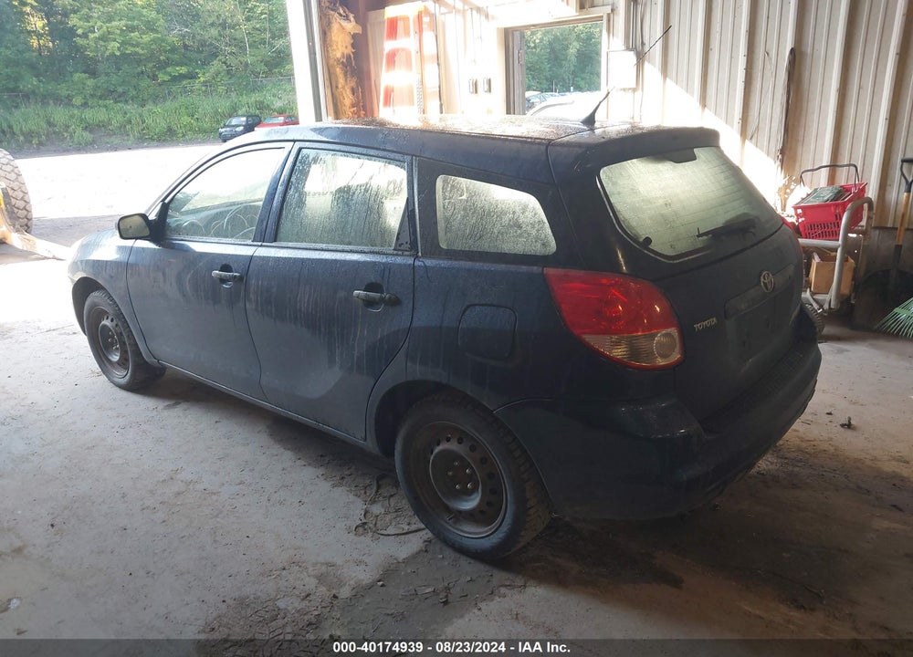 2004 TOYOTA MATRIX STANDARD VIN: 2T1KR32E64C250525
