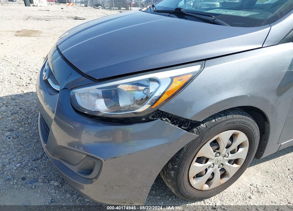 2017 HYUNDAI ACCENT SE VIN: KMHCT4AE4HU313106