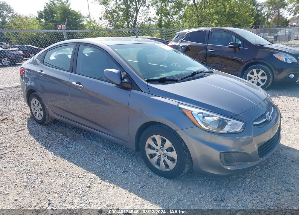 2017 HYUNDAI ACCENT SE VIN: KMHCT4AE4HU313106