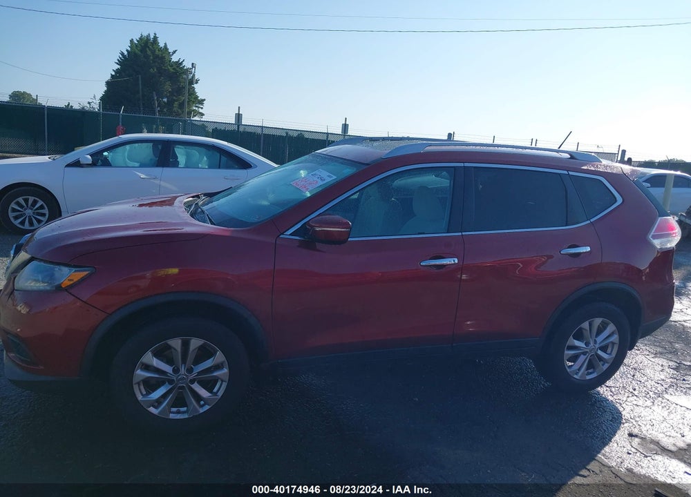 2015 NISSAN ROGUE SV VIN: 5N1AT2MV2FC893577
