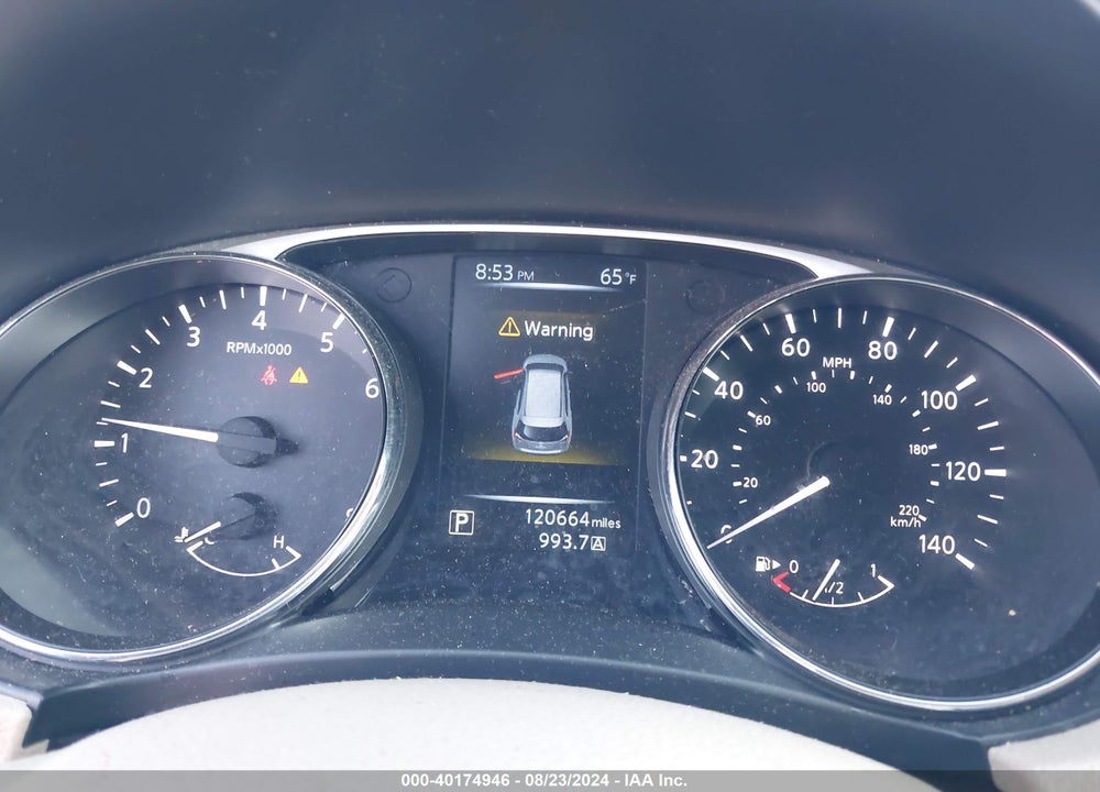 2015 NISSAN ROGUE SV VIN: 5N1AT2MV2FC893577