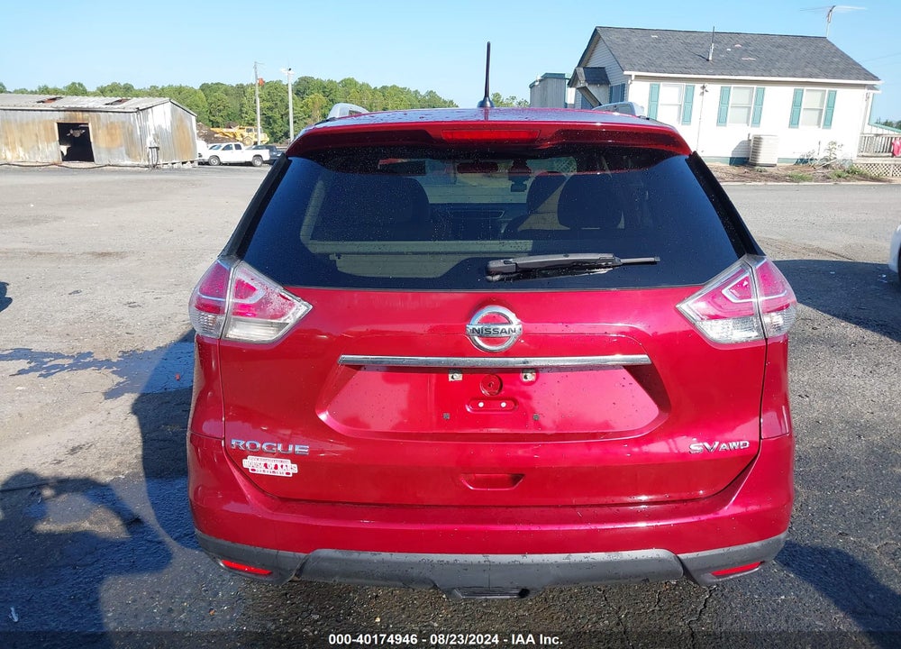2015 NISSAN ROGUE SV VIN: 5N1AT2MV2FC893577