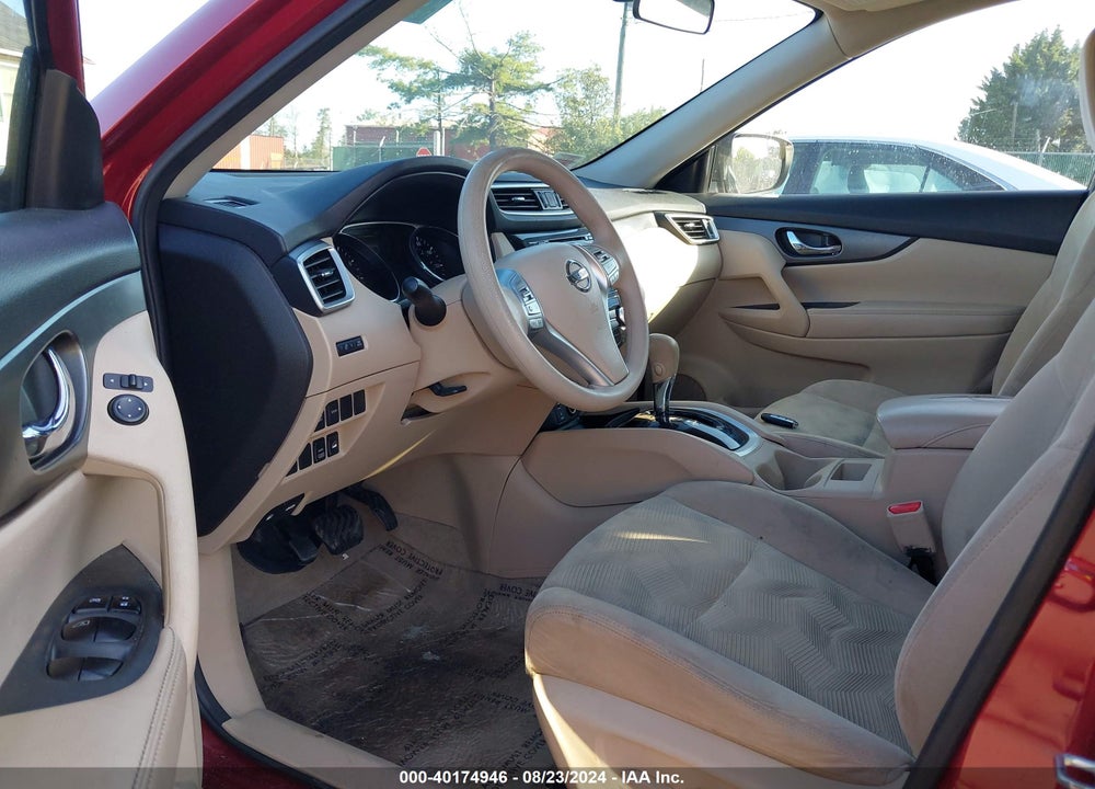 2015 NISSAN ROGUE SV VIN: 5N1AT2MV2FC893577