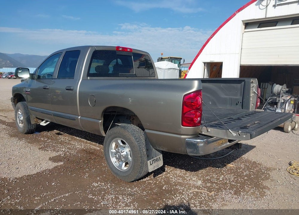 2007 DODGE RAM 2500 SLT/TRX4 OFF ROAD/SPORT/POWER WAGON VIN: 1D7KS28D47J605560