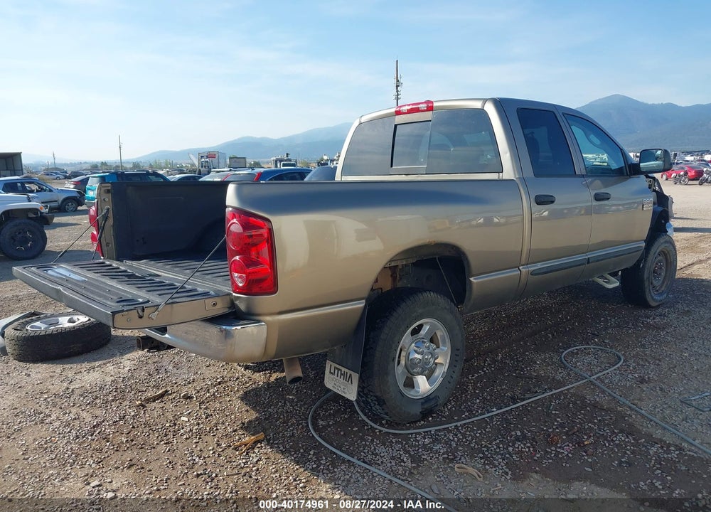 2007 DODGE RAM 2500 SLT/TRX4 OFF ROAD/SPORT/POWER WAGON VIN: 1D7KS28D47J605560