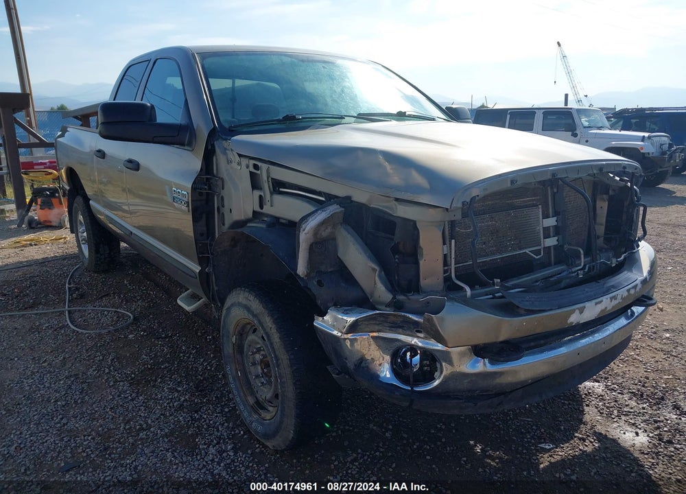 2007 DODGE RAM 2500 SLT/TRX4 OFF ROAD/SPORT/POWER WAGON VIN: 1D7KS28D47J605560