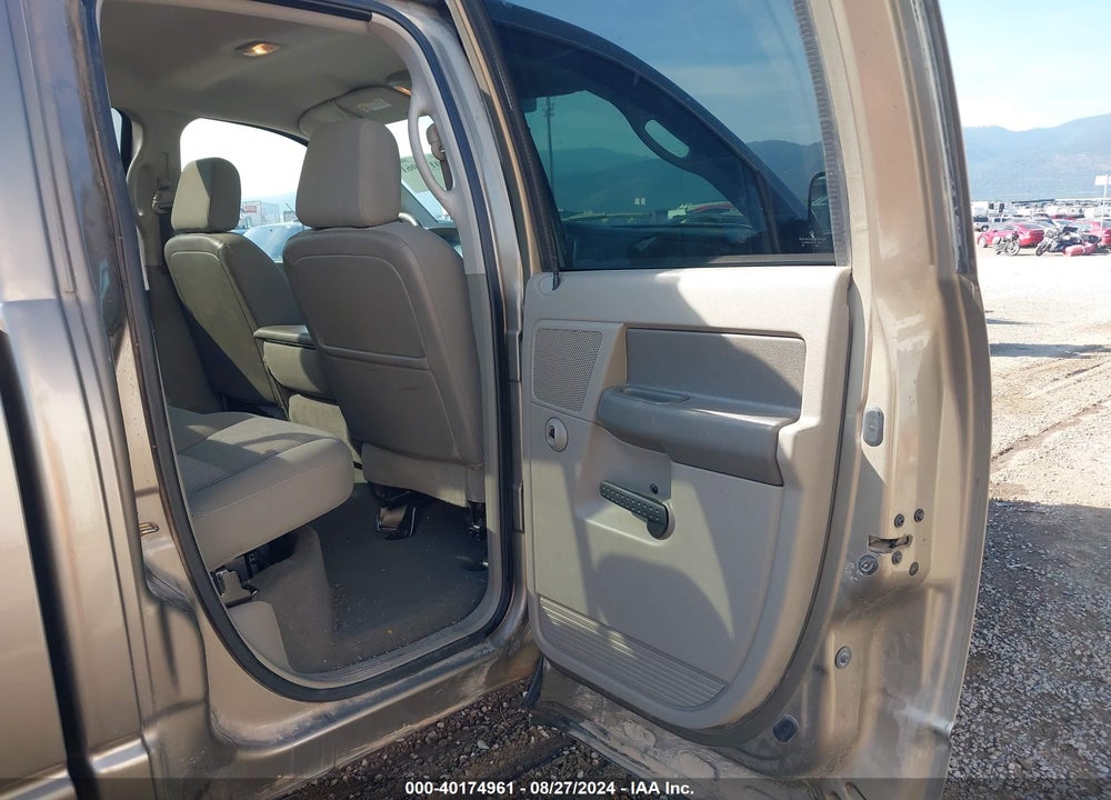 2007 DODGE RAM 2500 SLT/TRX4 OFF ROAD/SPORT/POWER WAGON VIN: 1D7KS28D47J605560