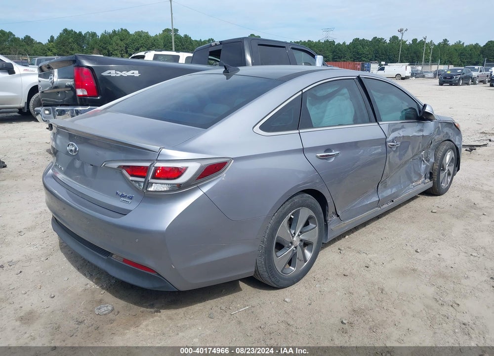 2016 HYUNDAI SONATA HYBRID LIMITED VIN: KMHE34L11GA021867