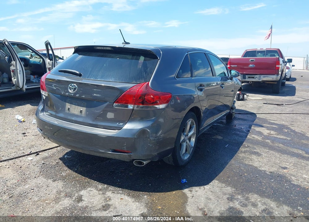 2014 TOYOTA VENZA LE V6 VIN: 4T3ZK3BB3EU067342