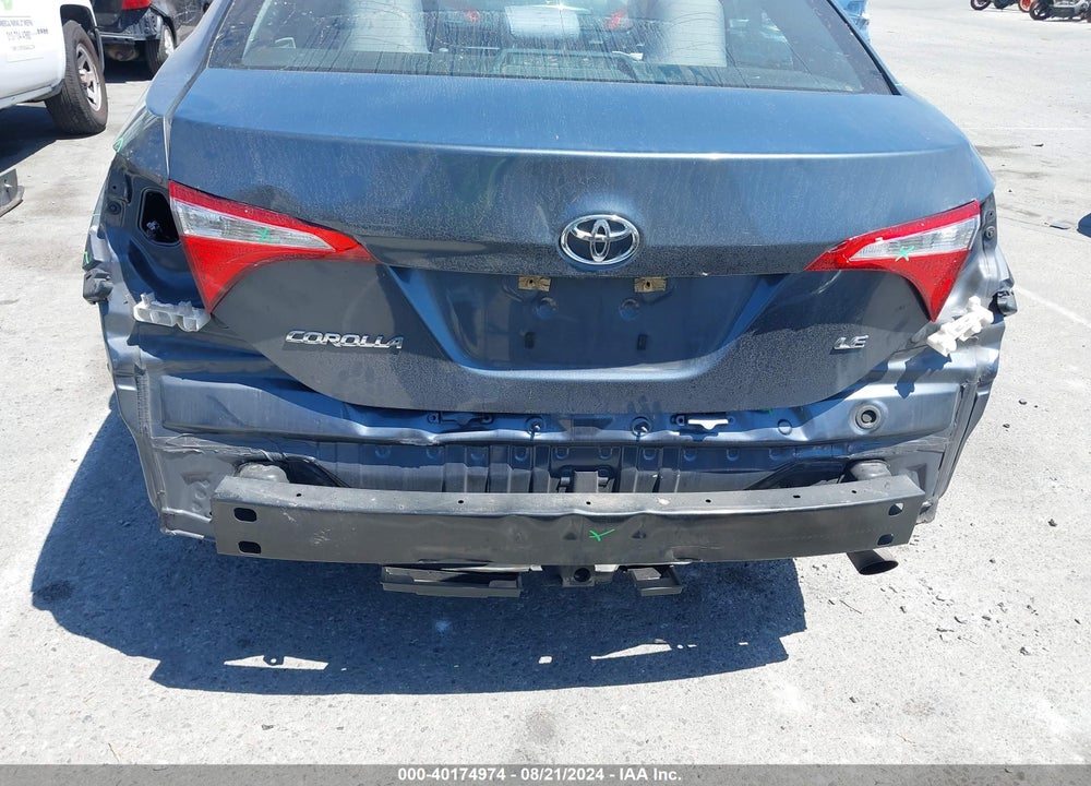 2016 TOYOTA COROLLA LE VIN: 5YFBURHE8GP484226