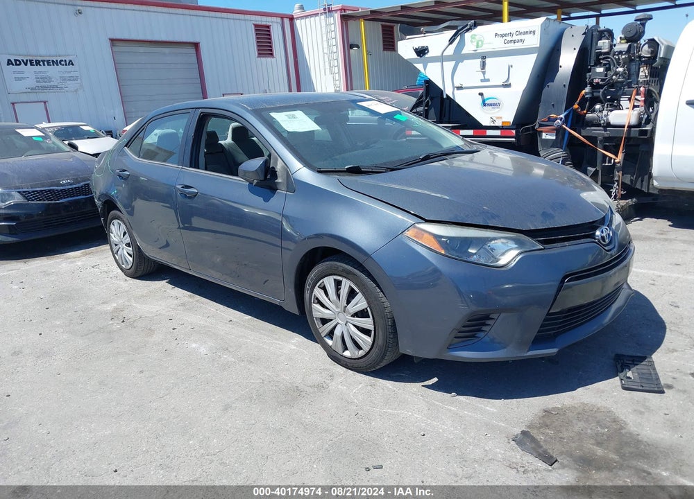 2016 TOYOTA COROLLA LE VIN: 5YFBURHE8GP484226