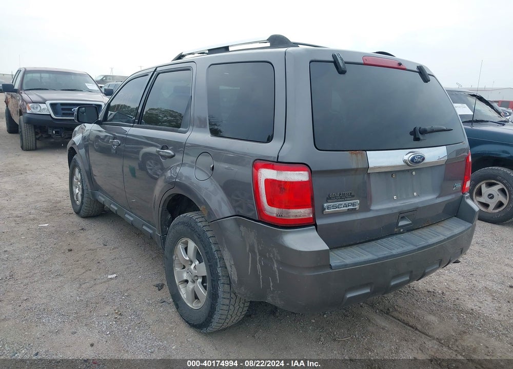 2010 FORD ESCAPE LIMITED VIN: 1FMCU9EG2AKC13884