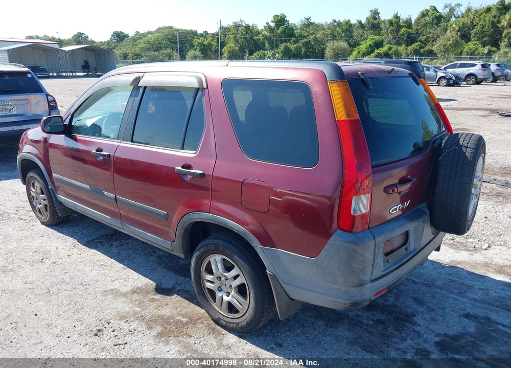 2002 HONDA CR-V EX VIN: SHSRD78812U002335