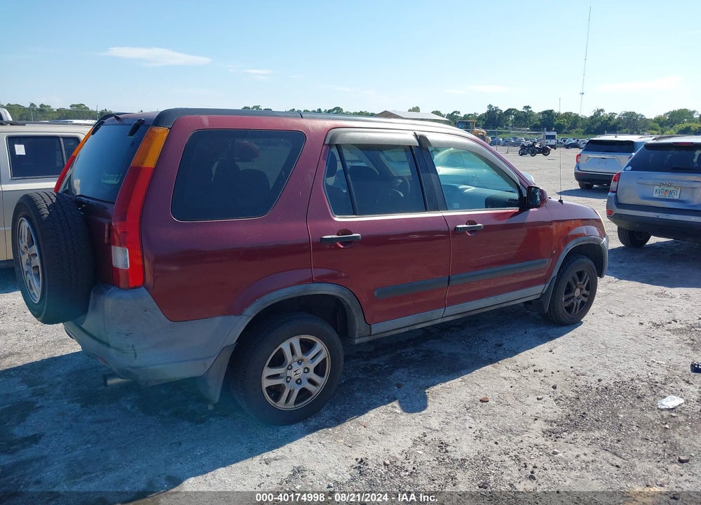2002 HONDA CR-V EX VIN: SHSRD78812U002335