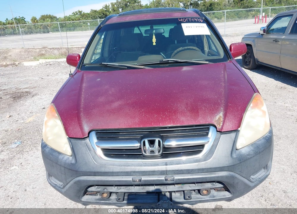 2002 HONDA CR-V EX VIN: SHSRD78812U002335