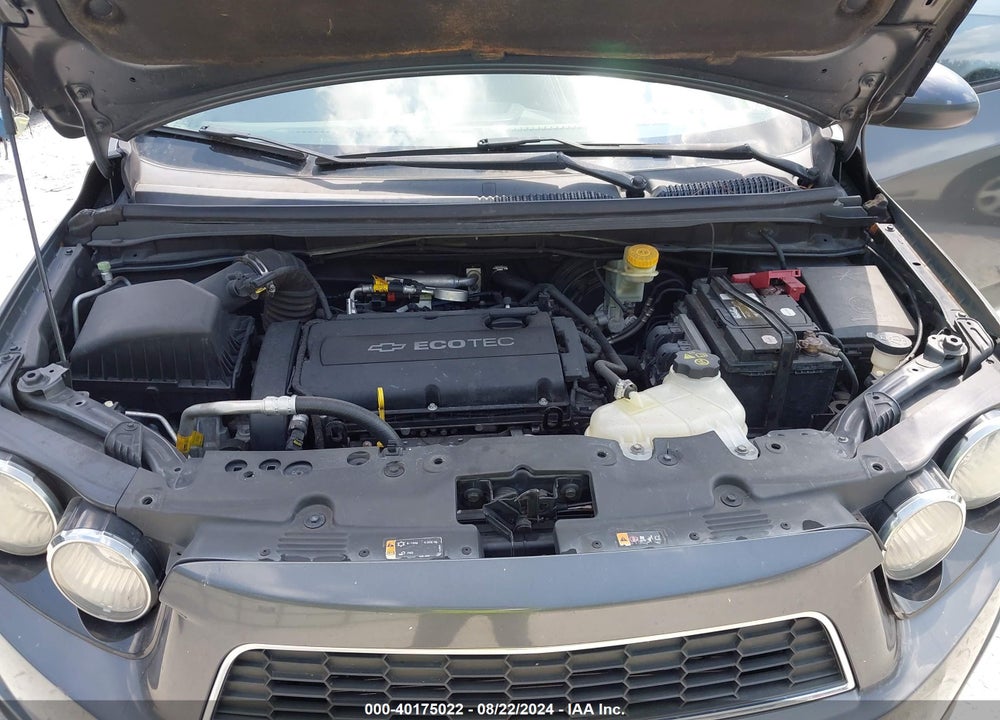 2012 CHEVROLET SONIC 1LS VIN: 1G1JB5SHXC4207421