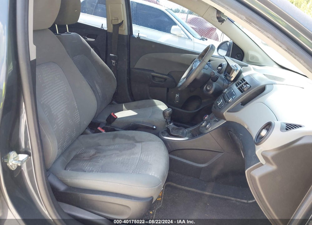 2012 CHEVROLET SONIC 1LS VIN: 1G1JB5SHXC4207421