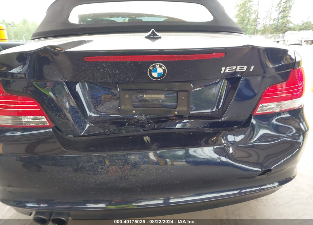2009 BMW 128I VIN: WBAUL73519VJ76996